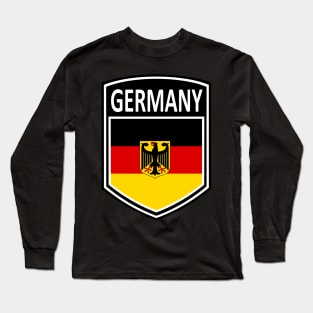 Flag Shield - Germany Long Sleeve T-Shirt